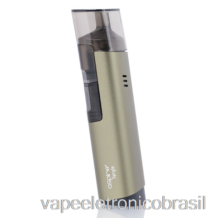 Vape Recarregável Aspire Spryte Aio Pod Kit Verde Oliva